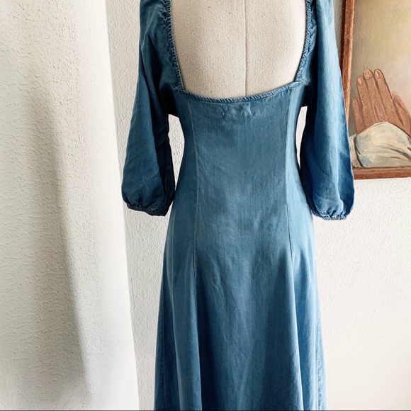 โ ZARA ROMANCE BUTTON DOWN DRESS โ - Picture 5 of 6